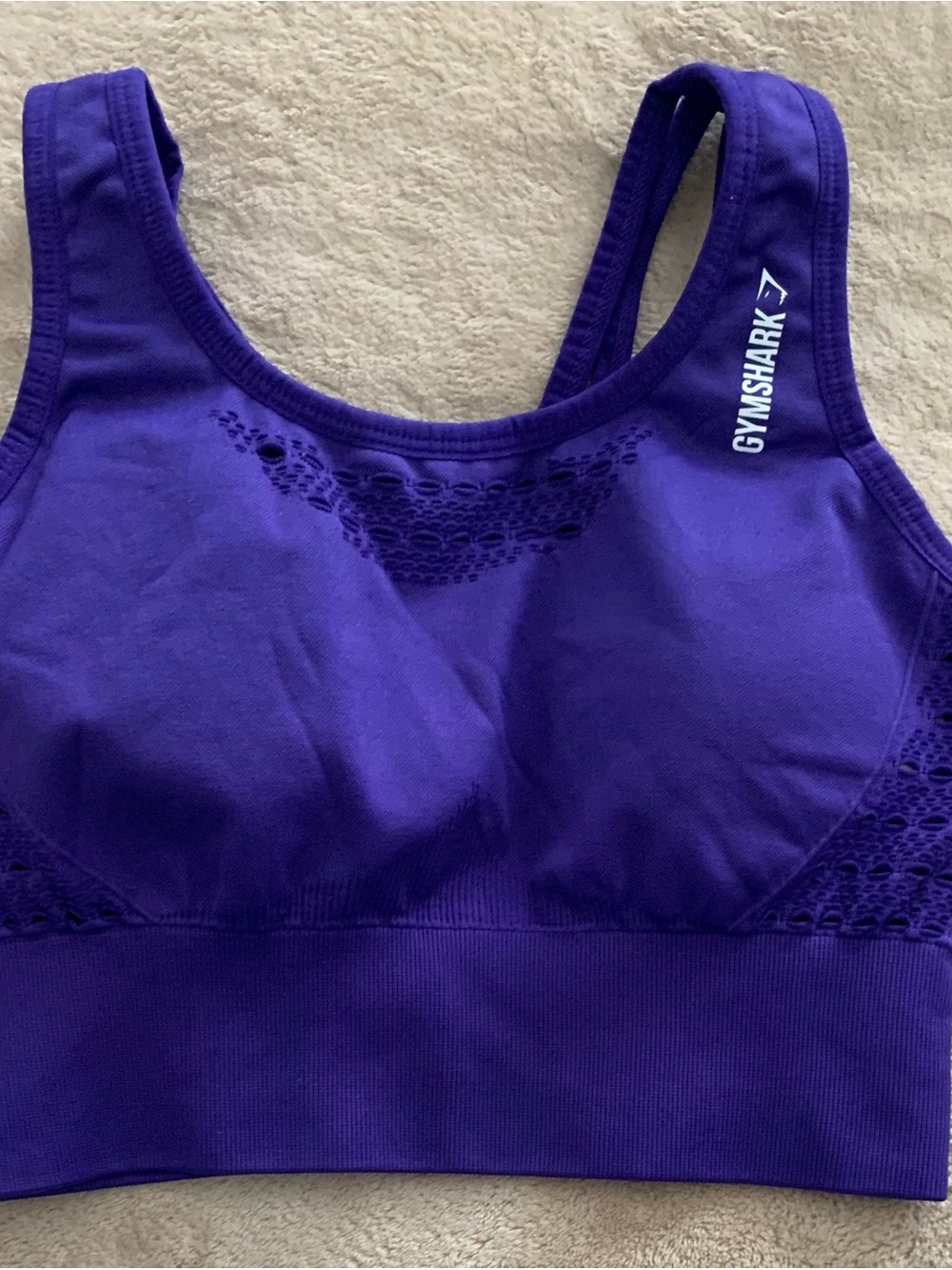 Gymshark Purple Seamless Sports Bra
